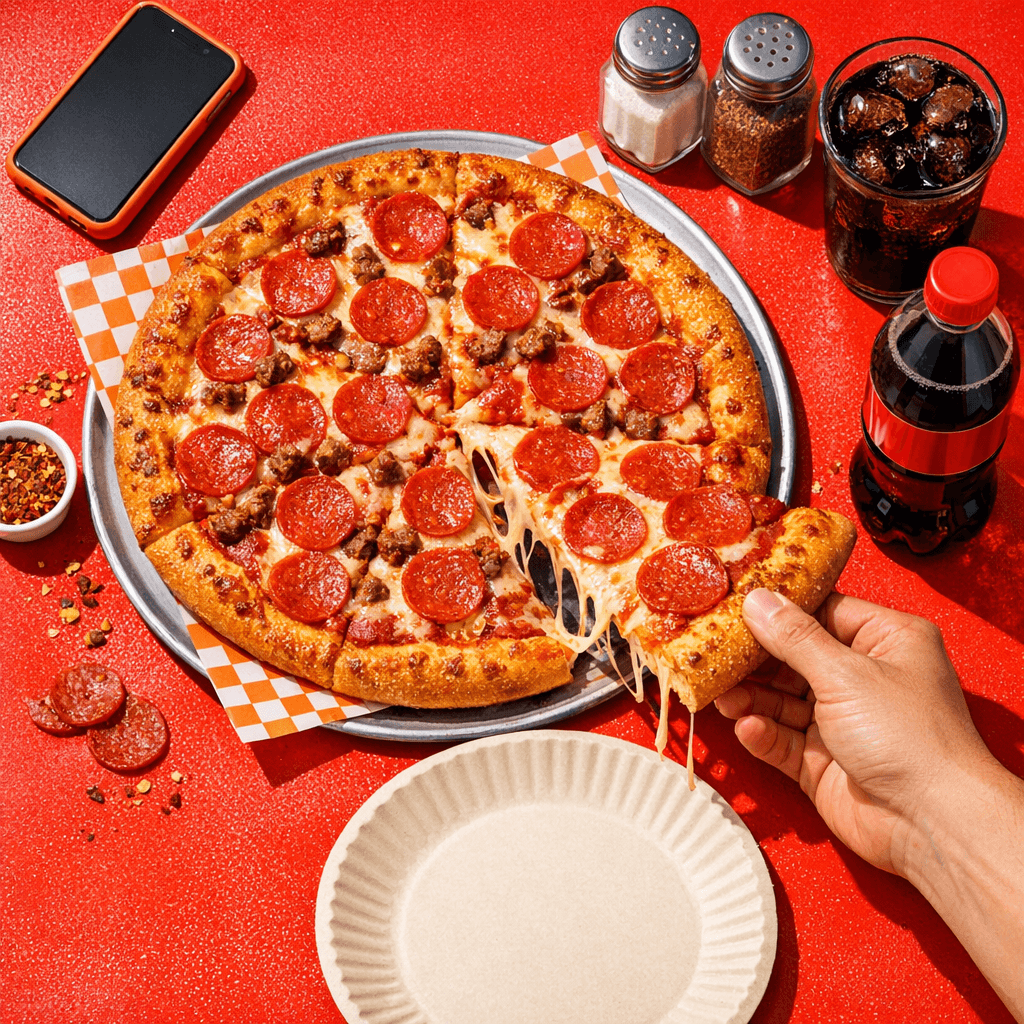 Just Pizza atmosphere